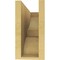 Ekena Millwork 5"W x 15"D x 10"H Classic Ridgewood Rough Cedar Woodgrain TimberThane Corbel, Primed Tan CORUR05X15X10RIDRCPR - alternate 5